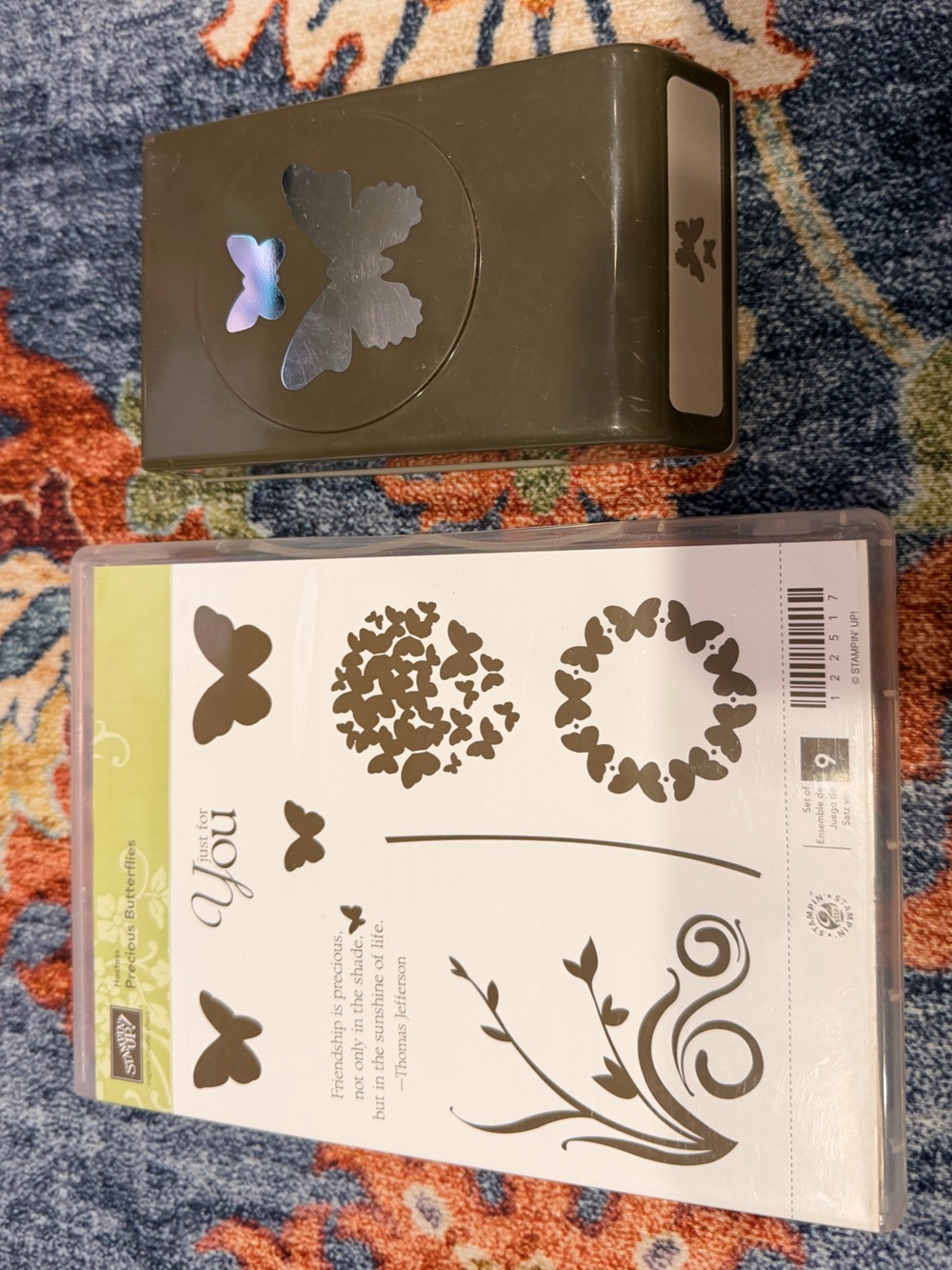 Stampin' Up! Precious Butterfly Stamps with Double Butterfly Punch